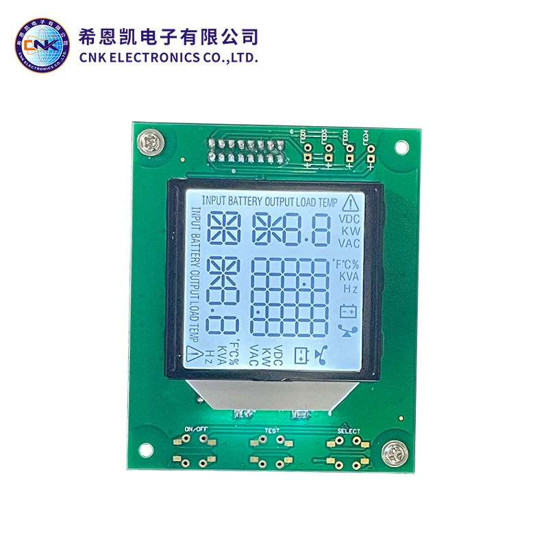 HTN Seven SEGENT LCD -дисплей